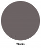 REHAU Rauvolet crystal-line 900x1000 mm Titanio mat