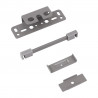 StrongWire dwupoziomowy kosz boczny 150mm ciemnoszary