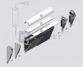 StrongLumio profil LED WALLE maskujący anodowany 3000mm