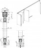HAWA 19620 Variofold 80/H komplet do trzecich drzwi