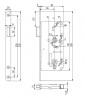 TWIN MAGNETYCZNY ZAMEK B-KLASS BB/CH-SAT