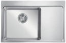 StrongSinks S3 Zlewozmywak Nida 784, rozm.784 x 510 mm nierdz.,ociekacz prawy BO