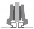 HETTICH 9155234 INTERMAT 9936 ALU B4 TA22