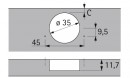 HETTICH 9072575 INTERMAT 9973 B12,5 TB42