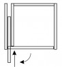 K-HAWA Concepta III 25 Pull, wersja lewa, 1200 - 2200mm