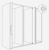 K-HAWA Concepta III 35 Pull, wersja prawa, 1900 - 2700mm