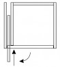 K-HAWA Concepta III 25 Push, wersja lewa, 1200 - 2200mm