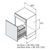 HETTICH 9208752 BIN.IT SMART /S600 HL=470-550