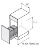 HETTICH 9207645 BIN.IT VARIO/S300 HL=470,500,