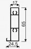 SEVROLL 04688 Eden XL listwa pozioma 3m srebrny