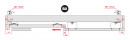 TERNO Frontalino komplet do 2 drzwi K.1091.2
