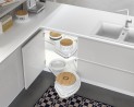 VIBO Galaxy Uniko półka narożna 600mm