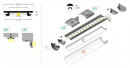 StrongLumio profil Arc 12 2000mm (surowy alu)
