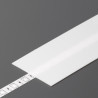 StrongLumio klosz/listwa maskująca do profilu Wide 24 nasuwana mleczna 1000mm
