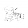 BLANCO 521470 kosz FLEXONII 50/3