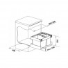 BLANCO 526643 Sorter FLEXON II LOW XL 60/3
