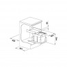 BLANCO 527854 System koszy Select II 40/2 Combi 2x13l