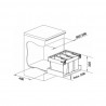 BLANCO 526642 Sorter FLEXON II LOW 60/3