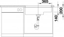 BLANCO 523452 zlewozmywak SUBLINE 700-U Level antracyt InFino manualny SILGRANIT