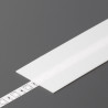 StrongLumio listwa maskująca do profilu Flat nasuwana mleczna 1000mm