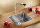 BLANCO 522961 zlewozmywak ANDANO 450-IF stal nierdz.jedw.  InFino bez korka