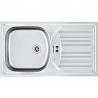 FRANKE Zlewozmywak ETN 614 NOVA 6/4 stal nierdz. z okap.,