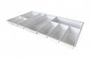 Wkład na sztućce SKY 500/90 (822 x 474 mm) biały