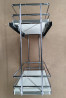 VIBO Galaxy kosz dwupoziomowy dolny 300mm biały P/L - USZKODZONY