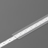 StrongLumio listwa maskująca do LED profili, nasuwana, przeźroczysta 2000 mm