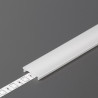 StrongLumio listwa maskująca do LED 14 profili wciskana mleczna 20m