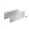 K-HETTICH komplet AvanTech YOU 187/400, srebrny, 30 kg, Q/SiSy, wkręt