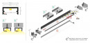 StrongLumio profil LED Begton 12 surowe aluminium 2000mm