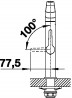 BLANCO 521547 bateria PANERA-S stal nierdzewna szczotkowana stal nierdzewna