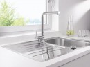 BLANCO 521546 bateria LARESSA-F chrom