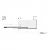 HETTICH 9338462 Quadro Compact BM 470mm/40kg na dno SiSy L+P eksterier
