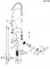 BLANCO 521476 bateria CATRIS-S chrom