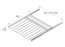 HETTICH 9079962 Wysuwany wieszak na spodnie 800 mm