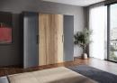 K-HETTICH WingLine L,lekkie, z dolnym prowadzeniem, 2 zawiasy S,prawy,antracyt