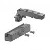 HETTICH 9091224 Sensys 8631i nakładany 95° do wąskiej alu ramki, obsydian (SiSy)