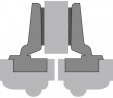 HETTICH 9044891 INTERMAT 9966 32MM B3 TB43