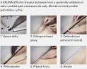 Listwa uszczelniająca Slim Line Plus (Compact Line), biała połysk, 4,2 m