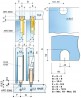 SISCO 0921-1243 komplet okuć  30kg z łożyskiem