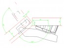 HETTICH 9072536 prowadnik kątowy SENSYS 20°