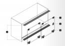 HETTICH 70963 SlideLine 55 odbojnik metal / plastik