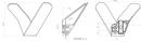 MARELLA DESIGN Wieszak Jonathan tytan
