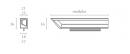 MARELLA DESIGN Nabijany uchwyt Florida 1088  lewy czarny matowy MARELLA DESIGN Nabijany uchwyt Florida 1088  lewy czarny matowy