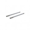 K-HETTICH InnoTech Atira poręcz 620 mm srebrna L+P