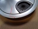 STRONG Przepust kablowy metalowy 80 mm, aluminium