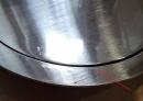STRONG Przepust kablowy metalowy 80 mm szlifowana stal