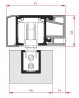 TERNO górna listwa mocująca alu 2m 1710/G
